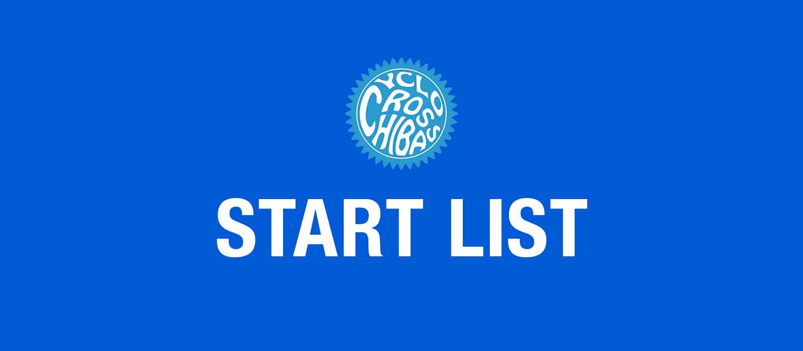 スタートリスト(0102版)を公開いたしました